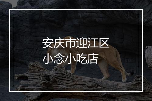 安庆市迎江区小念小吃店