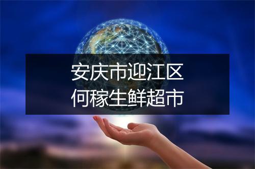 安庆市迎江区何稼生鲜超市