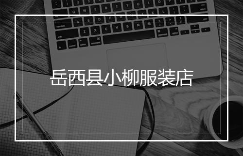 岳西县小柳服装店