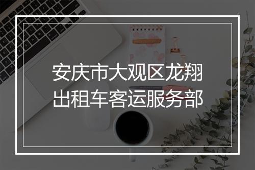 安庆市大观区龙翔出租车客运服务部