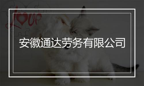 安徽通达劳务有限公司