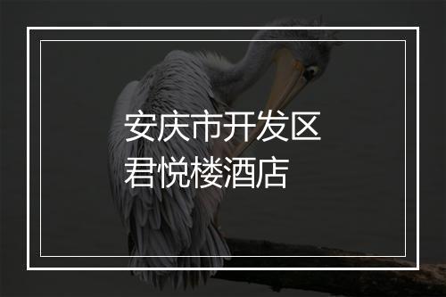 安庆市开发区君悦楼酒店