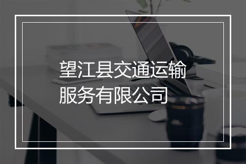 望江县交通运输服务有限公司