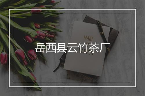岳西县云竹茶厂