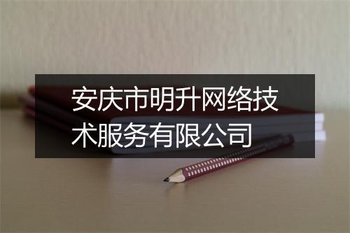 安庆市明升网络技术服务有限公司