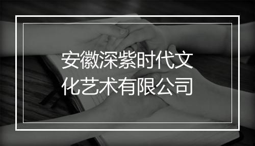 安徽深紫时代文化艺术有限公司