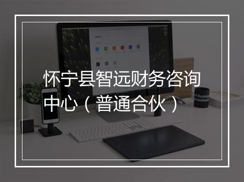 怀宁县智远财务咨询中心（普通合伙）