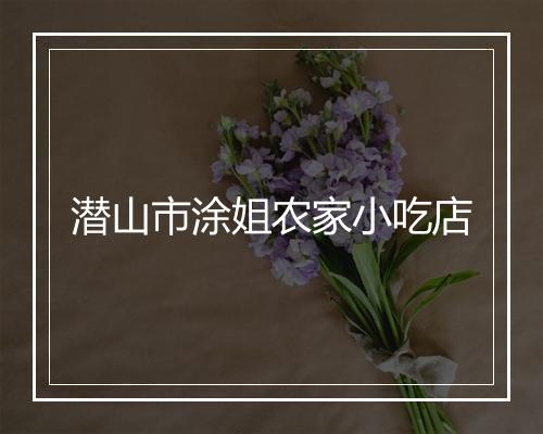 潜山市涂姐农家小吃店
