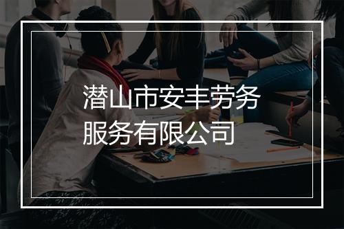 潜山市安丰劳务服务有限公司