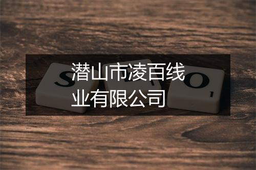 潜山市凌百线业有限公司