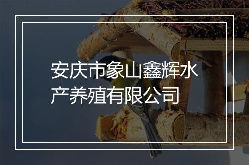 安庆市象山鑫辉水产养殖有限公司