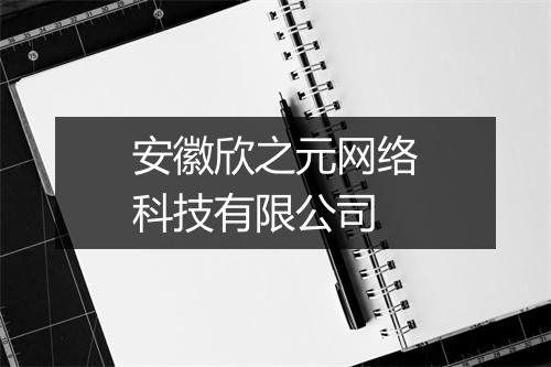 安徽欣之元网络科技有限公司