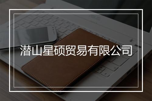 潜山星硕贸易有限公司