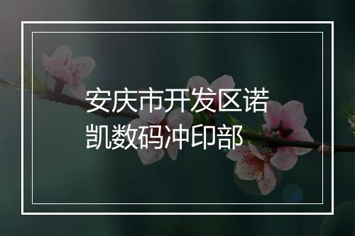 安庆市开发区诺凯数码冲印部