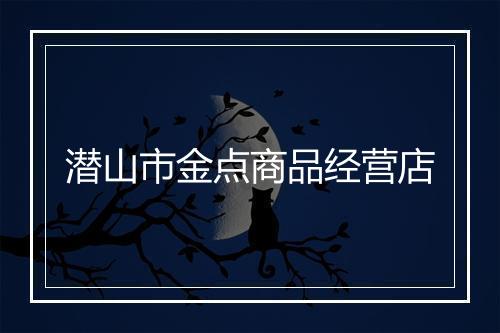潜山市金点商品经营店