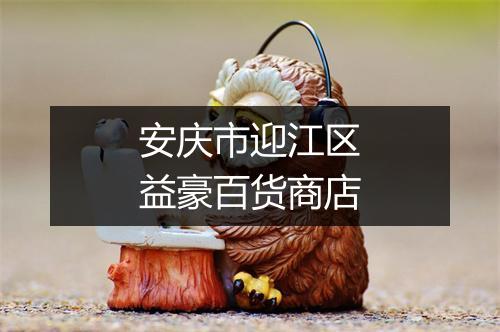 安庆市迎江区益豪百货商店