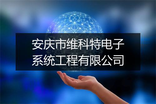 安庆市维科特电子系统工程有限公司