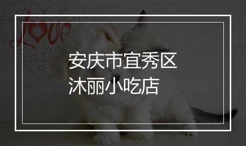 安庆市宜秀区沐丽小吃店