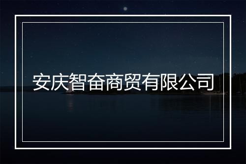 安庆智奋商贸有限公司