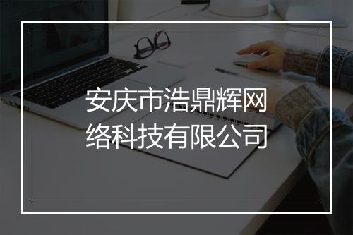 安庆市浩鼎辉网络科技有限公司