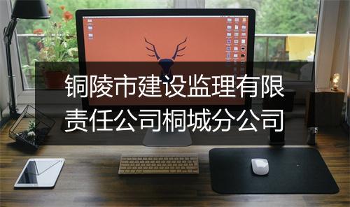铜陵市建设监理有限责任公司桐城分公司