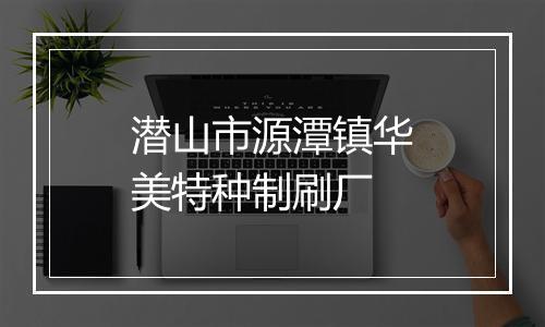 潜山市源潭镇华美特种制刷厂