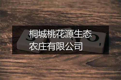 桐城桃花源生态农庄有限公司