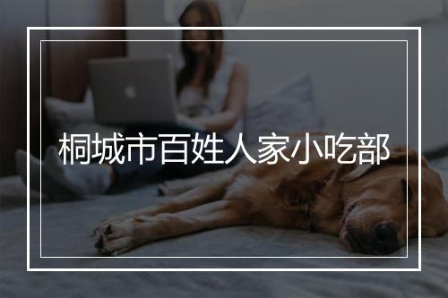 桐城市百姓人家小吃部