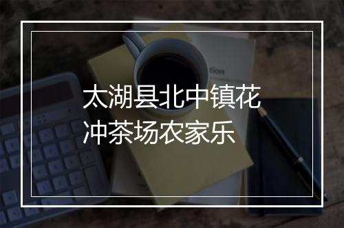 太湖县北中镇花冲茶场农家乐
