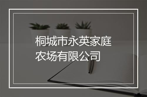 桐城市永英家庭农场有限公司