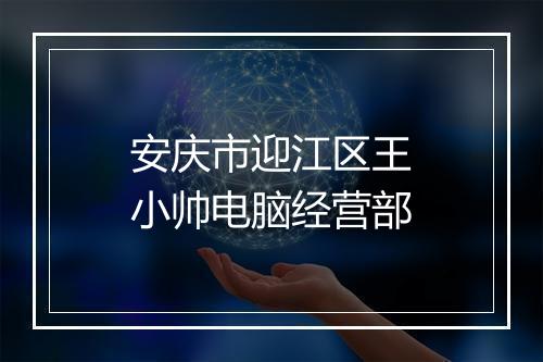 安庆市迎江区王小帅电脑经营部