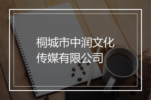桐城市中润文化传媒有限公司