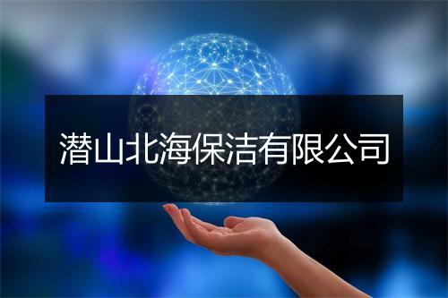 潜山北海保洁有限公司