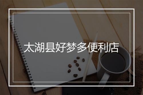 太湖县好梦多便利店