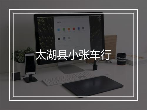 太湖县小张车行