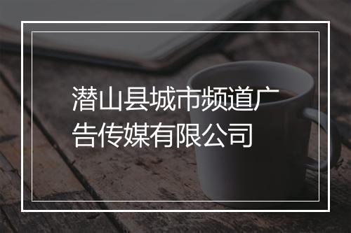 潜山县城市频道广告传媒有限公司