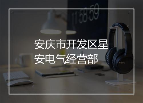 安庆市开发区星安电气经营部