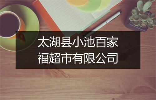 太湖县小池百家福超市有限公司