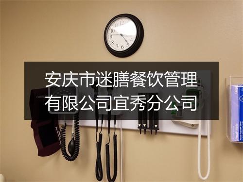 安庆市迷膳餐饮管理有限公司宜秀分公司