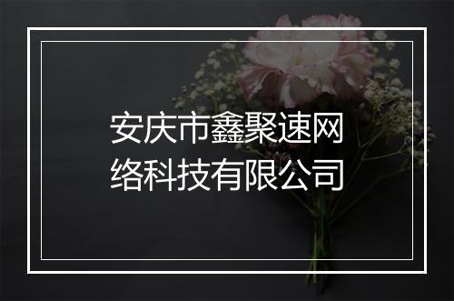安庆市鑫聚速网络科技有限公司