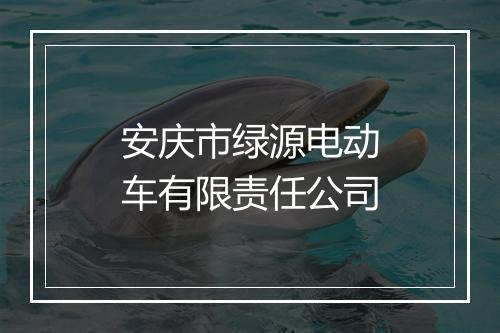 安庆市绿源电动车有限责任公司