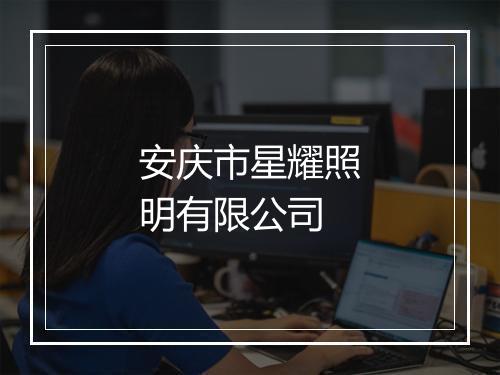 安庆市星耀照明有限公司