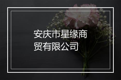 安庆市星缘商贸有限公司