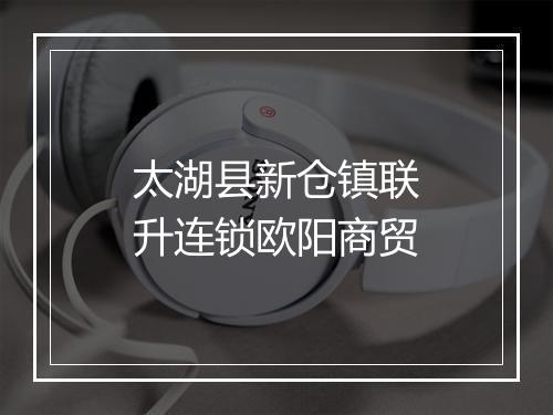 太湖县新仓镇联升连锁欧阳商贸