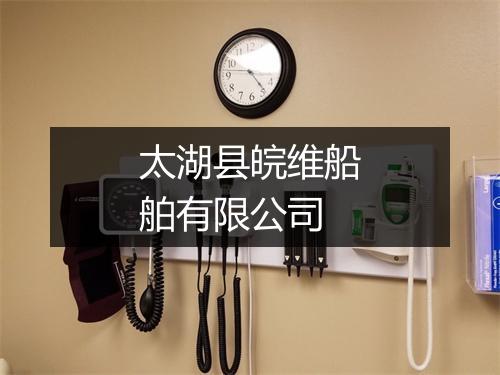 太湖县皖维船舶有限公司