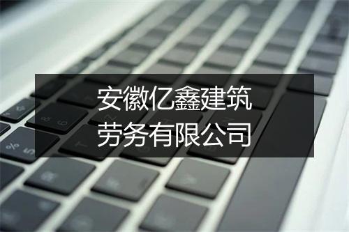 安徽亿鑫建筑劳务有限公司