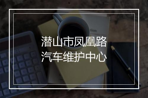 潜山市凤凰路汽车维护中心