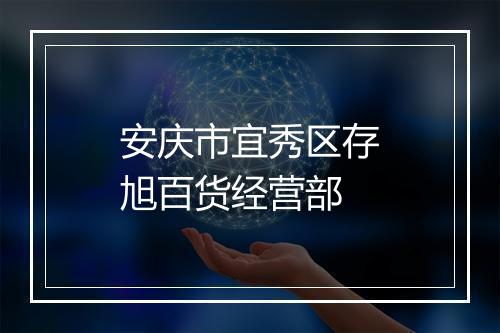 安庆市宜秀区存旭百货经营部