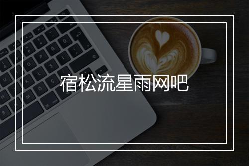 宿松流星雨网吧