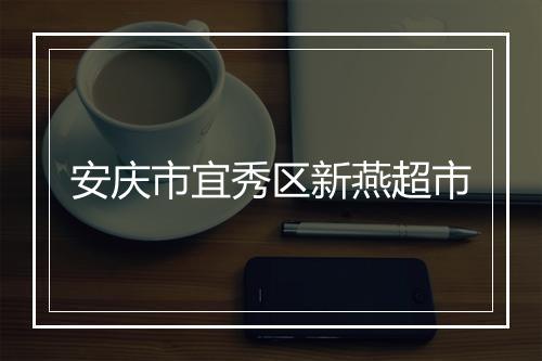 安庆市宜秀区新燕超市